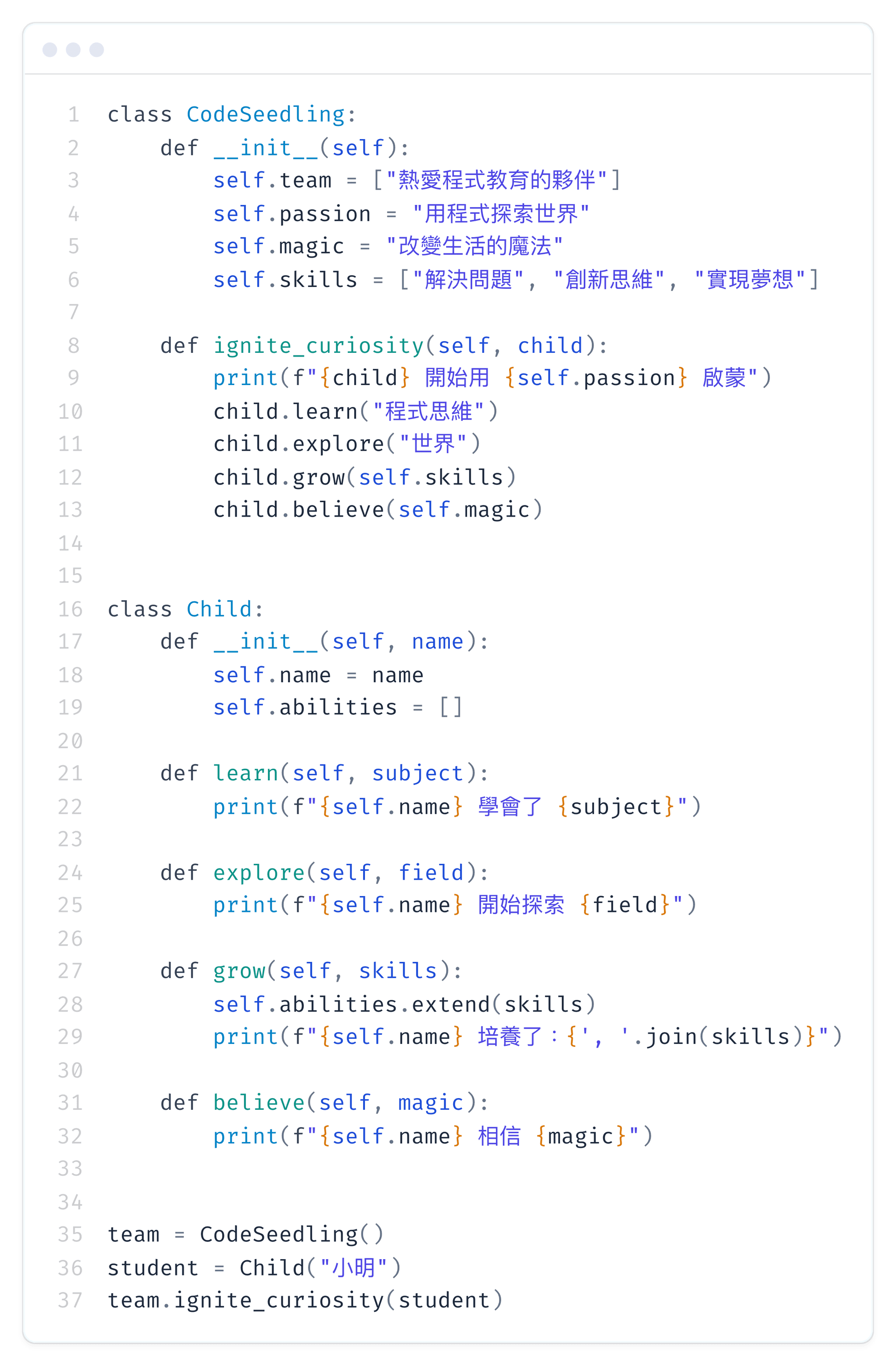 code